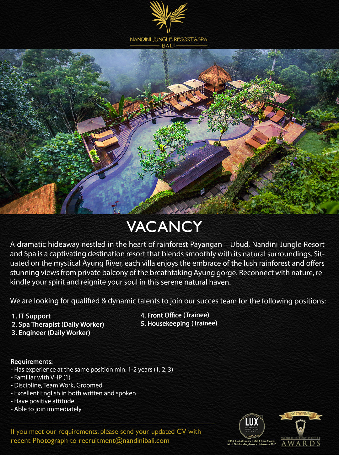 Nandini Jungle Resort and Spa Ubud