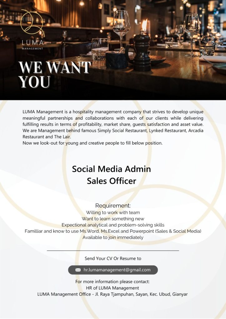 Lowongan Luma