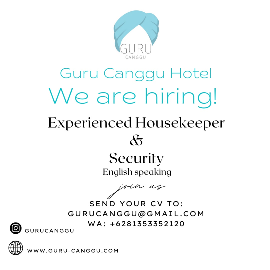 Lowongan Guru Canggu Hotel